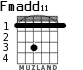 Fmadd11 для гитары - вариант 1