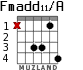 Fmadd11/A для гитары - вариант 1