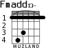 Fmadd13- для гитары - вариант 2
