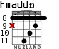 Fmadd13- для гитары - вариант 5
