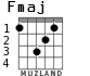 Fmaj для гитары - вариант 3