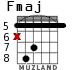 Fmaj для гитары - вариант 6