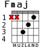 Fmaj для гитары - вариант 1