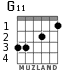 G11 для гитары - вариант 1