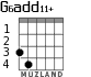 G6add11+ для гитары - вариант 3