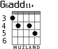 G6add11+ для гитары - вариант 4