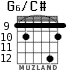 G6/C# для гитары - вариант 8