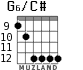 G6/C# для гитары - вариант 9