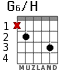 G6/H для гитары - вариант 2
