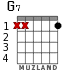 G7 для гитары - вариант 3