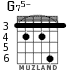 G75- для гитары - вариант 3
