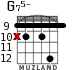 G75- для гитары - вариант 6