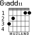 G7add11 для гитары