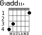 G7add11+ для гитары - вариант 2