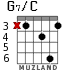 G7/C для гитары - вариант 3
