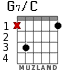 G7/C для гитары