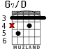 G7/D для гитары - вариант 2