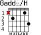 Gadd11/H для гитары