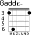 Gadd13- для гитары - вариант 2