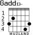 Gadd13- для гитары - вариант 1