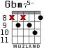 Gbm75- для гитары - вариант 8
