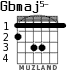 Gbmaj5- для гитары - вариант 1
