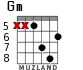 Gm для гитары - вариант 5