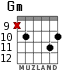 Gm для гитары - вариант 8