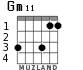 Gm11 для гитары - вариант 2