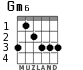 Gm6 для гитары - вариант 2