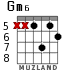Gm6 для гитары - вариант 6