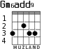 Gm6add9 для гитары - вариант 2