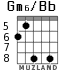 Gm6/Bb для гитары - вариант 5