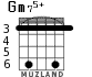 Gm75+ для гитары - вариант 3