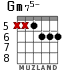 Gm75- для гитары - вариант 6