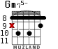 Gm75- для гитары - вариант 7