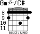 Gm75-/C# для гитары - вариант 5