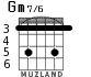 Gm7/6 для гитары - вариант 2