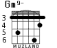 Gm9- для гитары - вариант 3