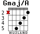 Gmaj/A для гитары - вариант 5