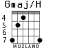 Gmaj/H для гитары - вариант 5