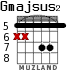 Gmajsus2 для гитары - вариант 3