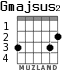 Gmajsus2 для гитары - вариант 1
