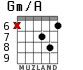 Gm/A для гитары - вариант 11