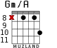 Gm/A для гитары - вариант 13