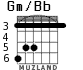 Gm/Bb для гитары - вариант 2