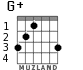 G+ для гитары - вариант 1