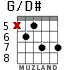 G/D# для гитары - вариант 5