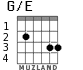 G/E для гитары - вариант 2