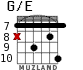 G/E для гитары - вариант 6
